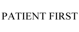 PATIENT FIRST