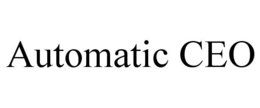 AUTOMATIC CEO