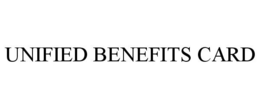 UNIFIED BENEFITS CARD