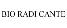 BIO RADI CANTE