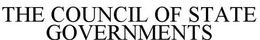 THE COUNCIL OF STATE GOVERNMENTS
