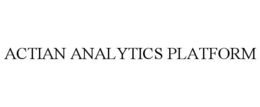 ACTIAN ANALYTICS PLATFORM
