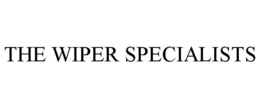 THE WIPER SPECIALISTS