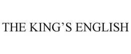 THE KING'S ENGLISH