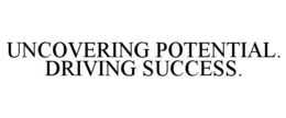 UNCOVERING POTENTIAL. DRIVING SUCCESS.