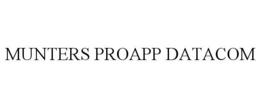 MUNTERS PROAPP DATACOM
