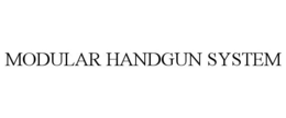 MODULAR HANDGUN SYSTEM