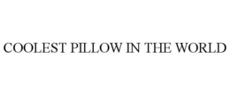 COOLEST PILLOW IN THE WORLD