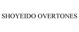 SHOYEIDO OVERTONES