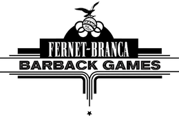 BRANCA F.LLI BRANCA MILANO FERNET BRANCA BARBACK GAMES
