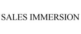 SALES IMMERSION