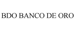 BDO BANCO DE ORO