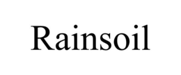 RAINSOIL