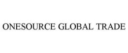 ONESOURCE GLOBAL TRADE