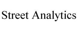 STREET ANALYTICS