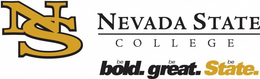 NS NEVADA STATE COLLEGE BE BOLD. BE GREAT. BE STATE.