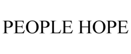 PEOPLE HOPE