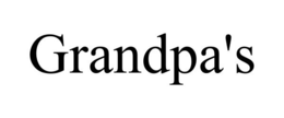 GRANDPA'S