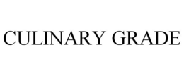 CULINARY GRADE