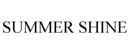 SUMMER SHINE