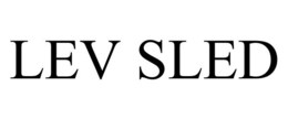 LEV SLED