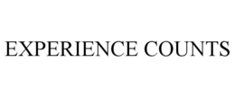 EXPERIENCE COUNTS