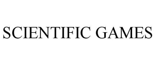SCIENTIFIC GAMES