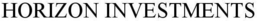 HORIZON INVESTMENTS
