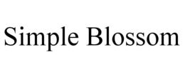 SIMPLE BLOSSOM