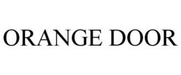 ORANGE DOOR