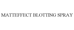 MATTEFFECT BLOTTING SPRAY