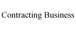 CONTRACTING BUSINESS