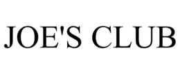 JOE'S CLUB