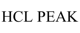HCL PEAK