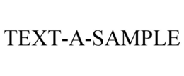 TEXT-A-SAMPLE