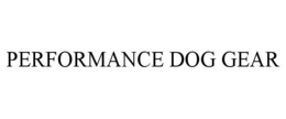 PERFORMANCE DOG GEAR