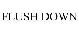 FLUSH DOWN