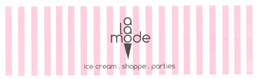 A LA MODE ICE CREAM . SHOPPE . PARTIES