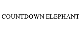 COUNTDOWN ELEPHANT