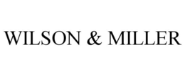 WILSON & MILLER