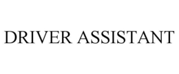 DRIVER ASSISTANT