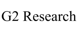 G2 RESEARCH