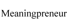 MEANINGPRENEUR