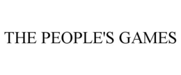 THE PEOPLE'S GAMES