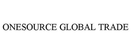 ONESOURCE GLOBAL TRADE