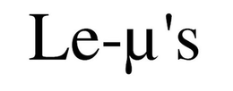 LE-µ'S