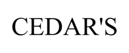 CEDAR'S