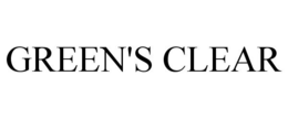 GREEN'S CLEAR