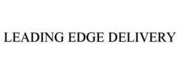 LEADING EDGE DELIVERY