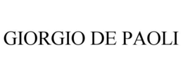 GIORGIO DE PAOLI
